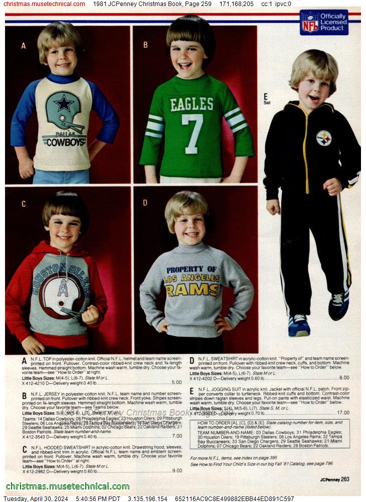 1981 JCPenney Christmas Book, Page 259