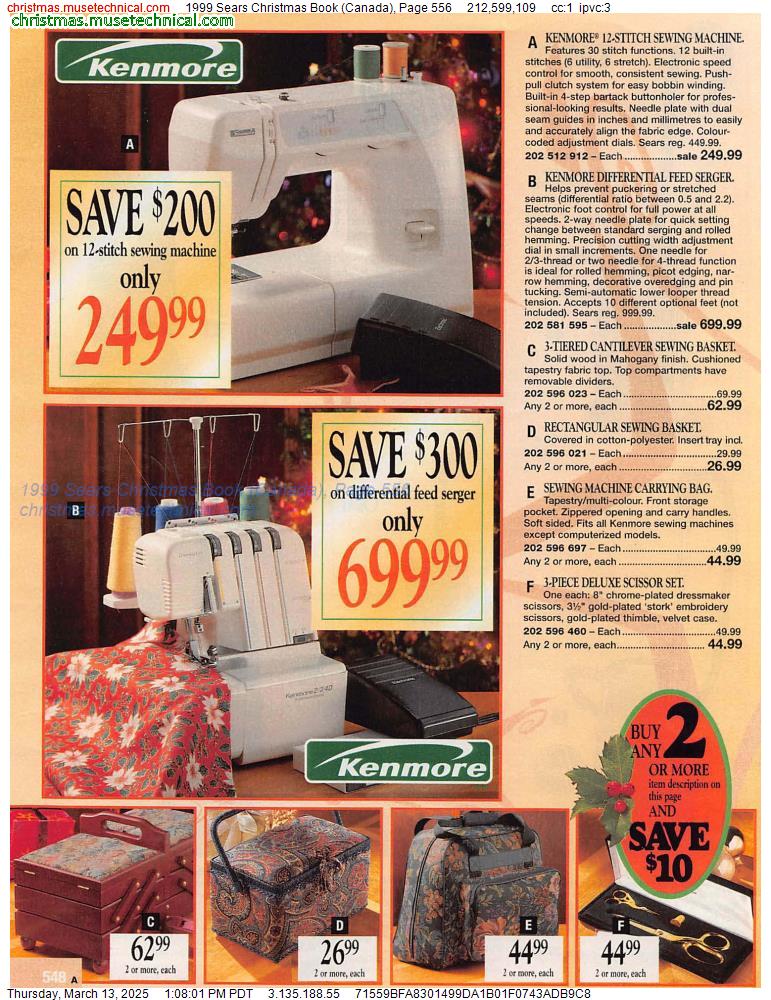 1999 Sears Christmas Book (Canada), Page 556