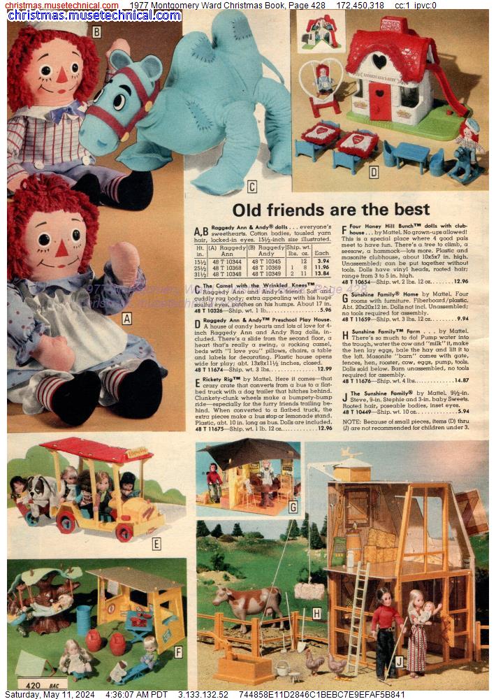 1977 Montgomery Ward Christmas Book, Page 428