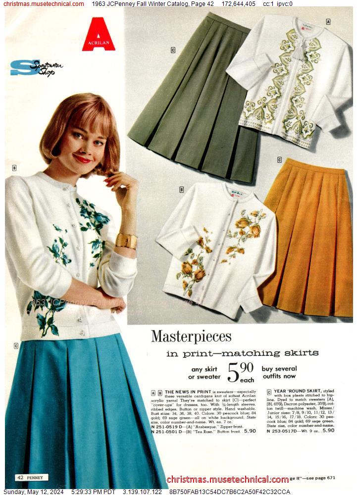 1963 JCPenney Fall Winter Catalog, Page 42