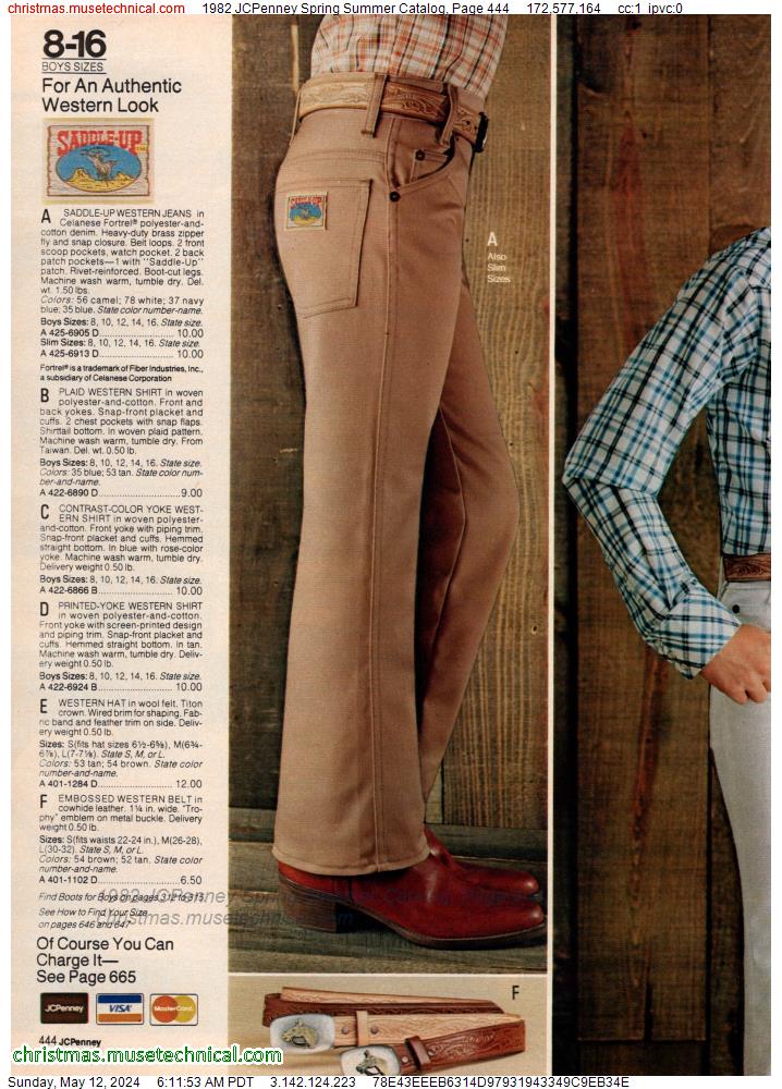 1982 JCPenney Spring Summer Catalog, Page 444