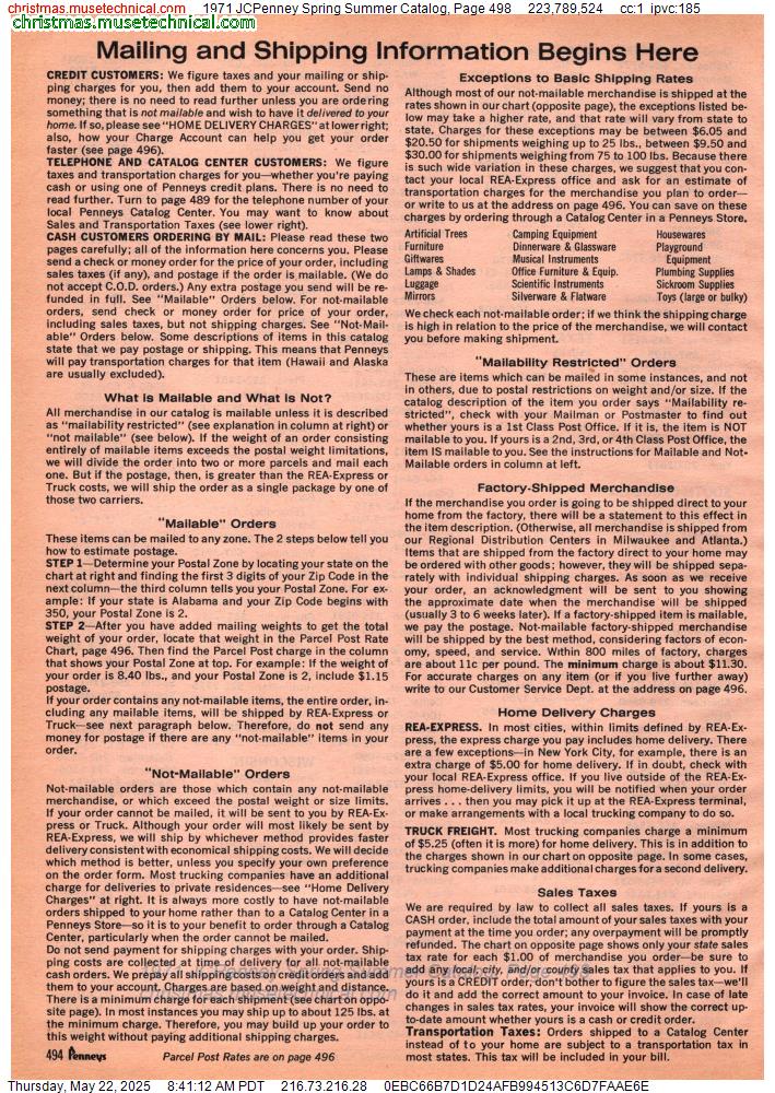 1971 JCPenney Spring Summer Catalog, Page 498