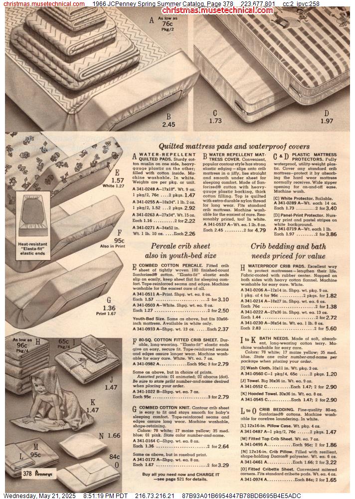 1966 JCPenney Spring Summer Catalog, Page 378