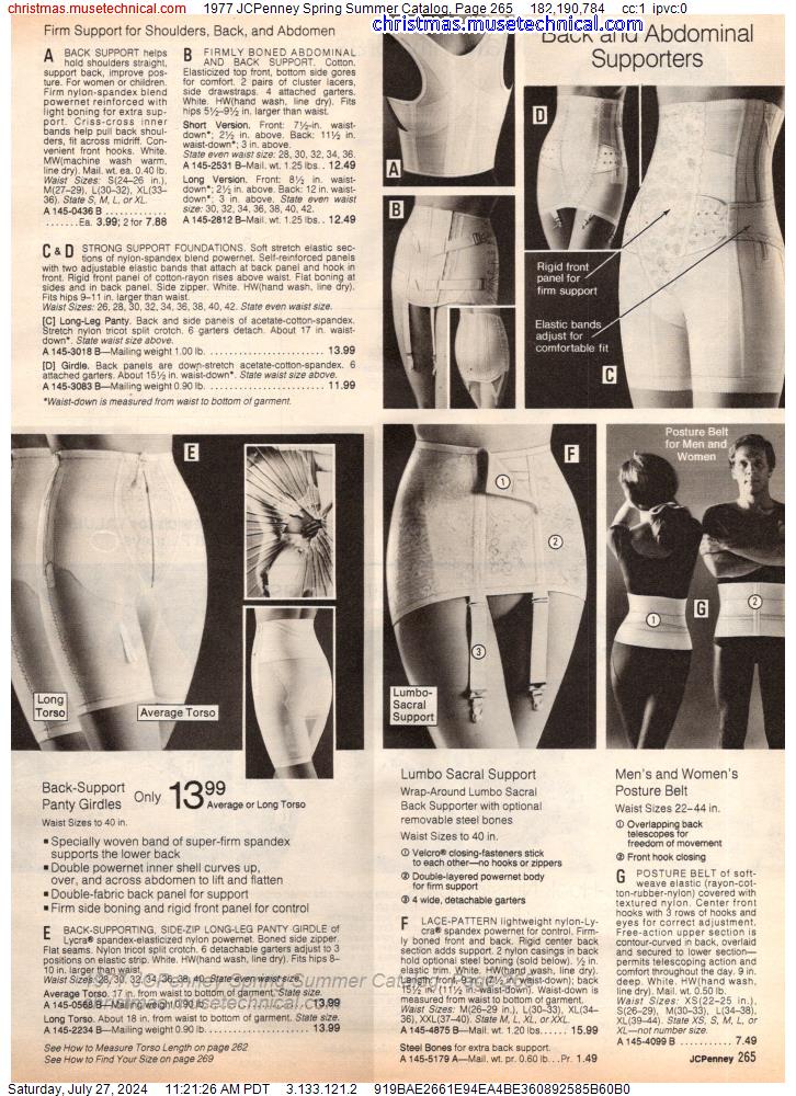 1977 JCPenney Spring Summer Catalog, Page 265