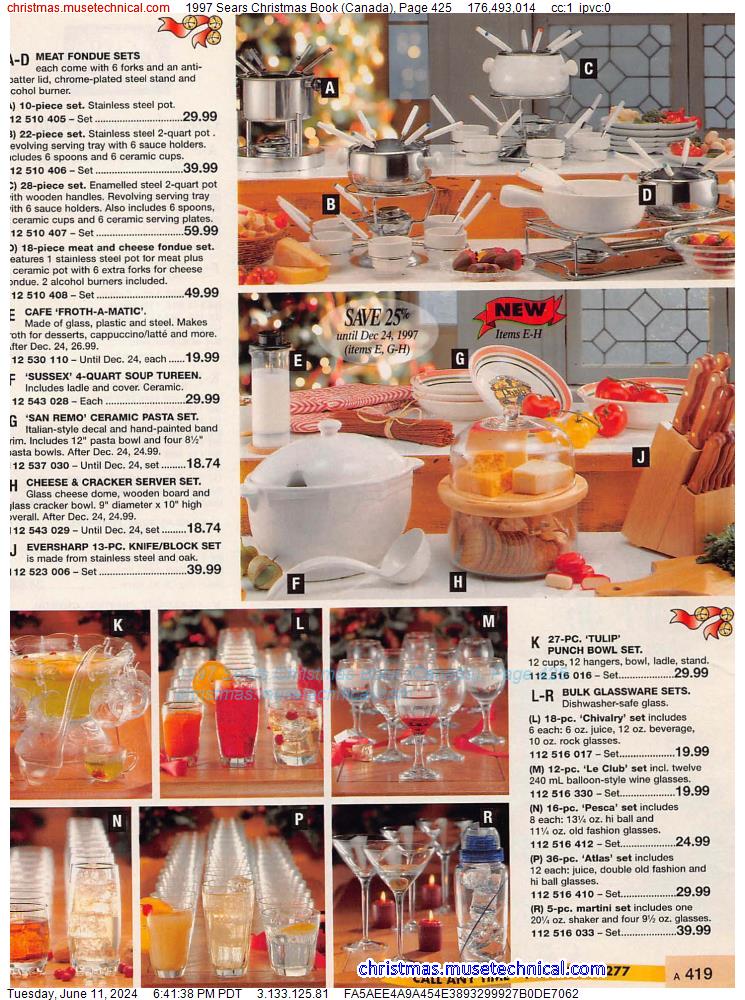 1997 Sears Christmas Book (Canada), Page 425