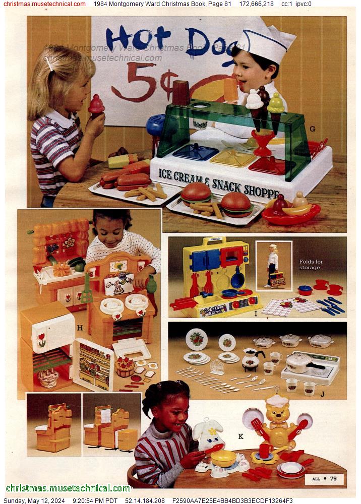 1984 Montgomery Ward Christmas Book, Page 81