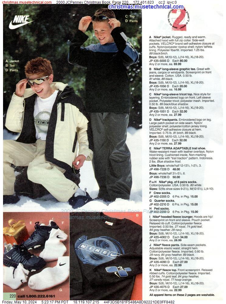 2000 JCPenney Christmas Book, Page 220