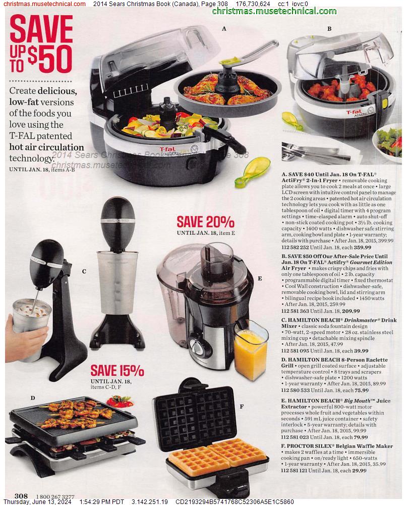 2014 Sears Christmas Book (Canada), Page 308