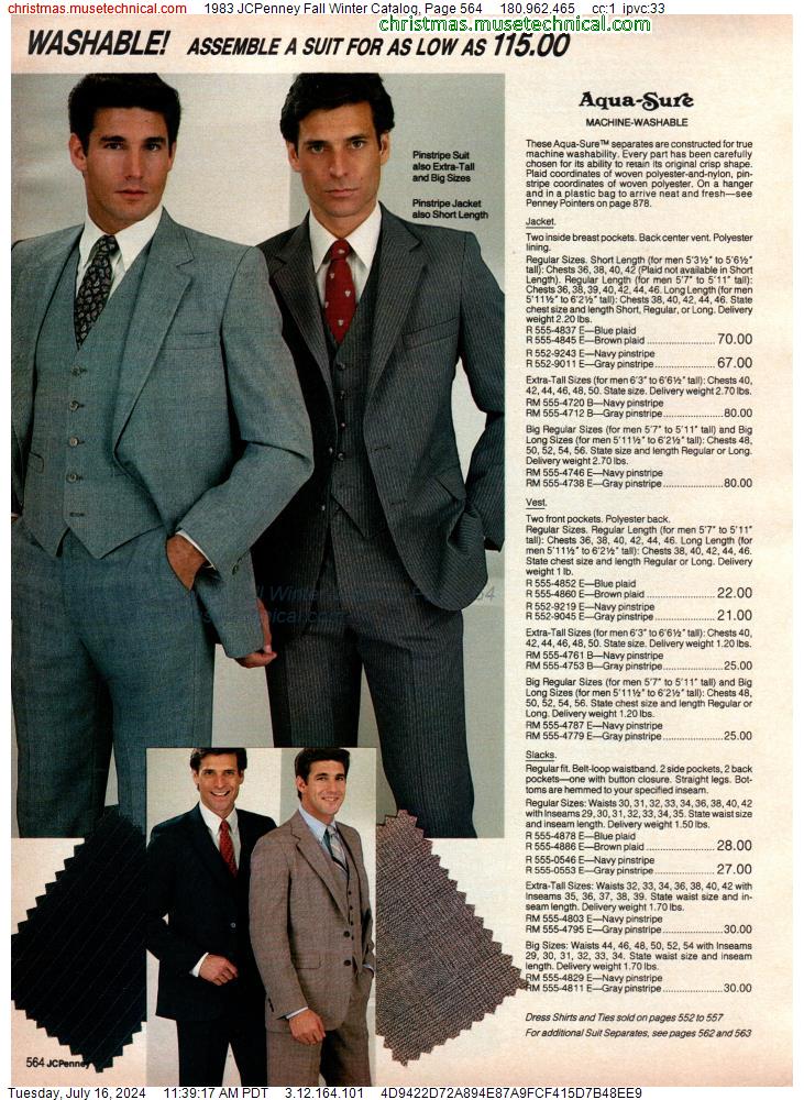 1983 JCPenney Fall Winter Catalog, Page 564