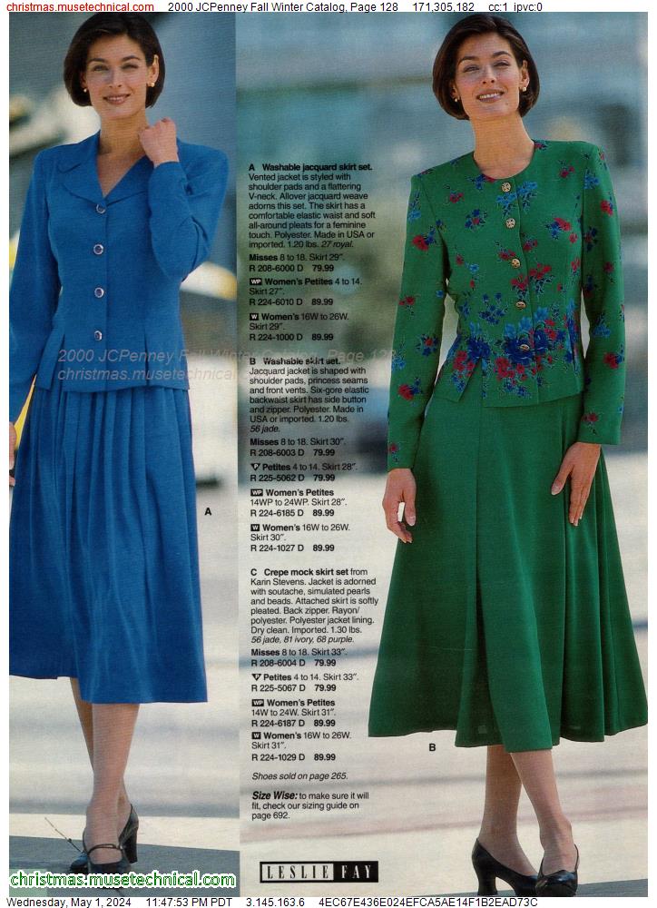 2000 JCPenney Fall Winter Catalog, Page 128