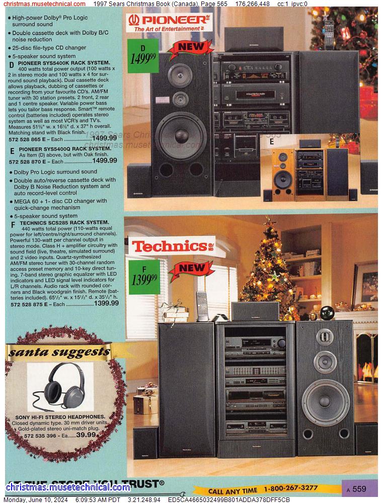 1997 Sears Christmas Book (Canada), Page 565