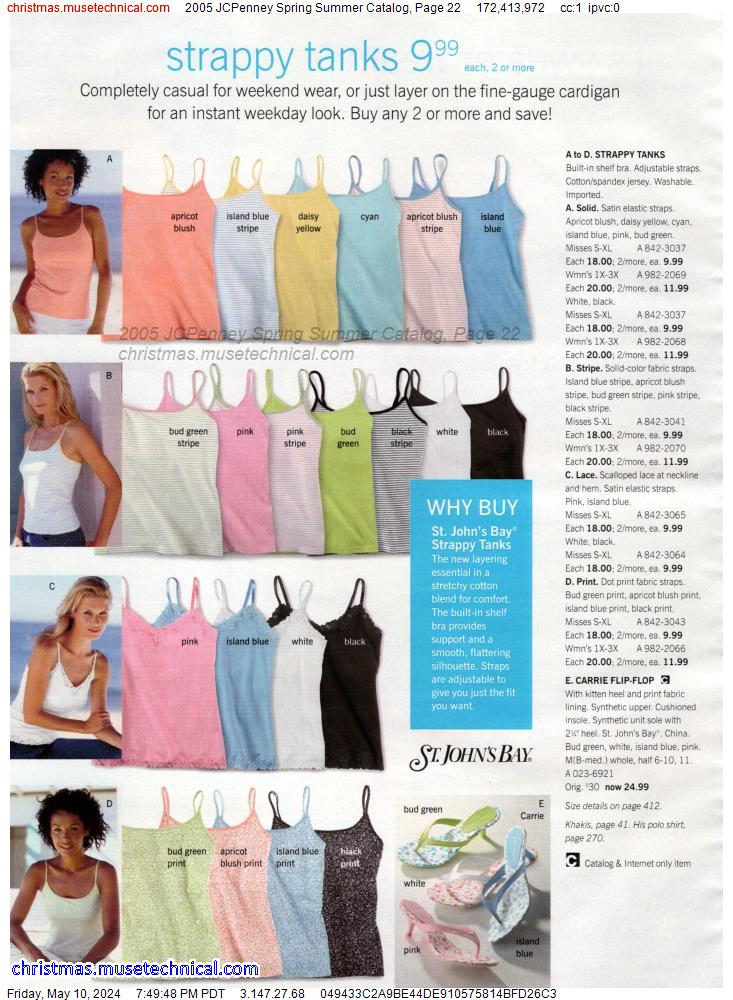 2005 JCPenney Spring Summer Catalog, Page 22