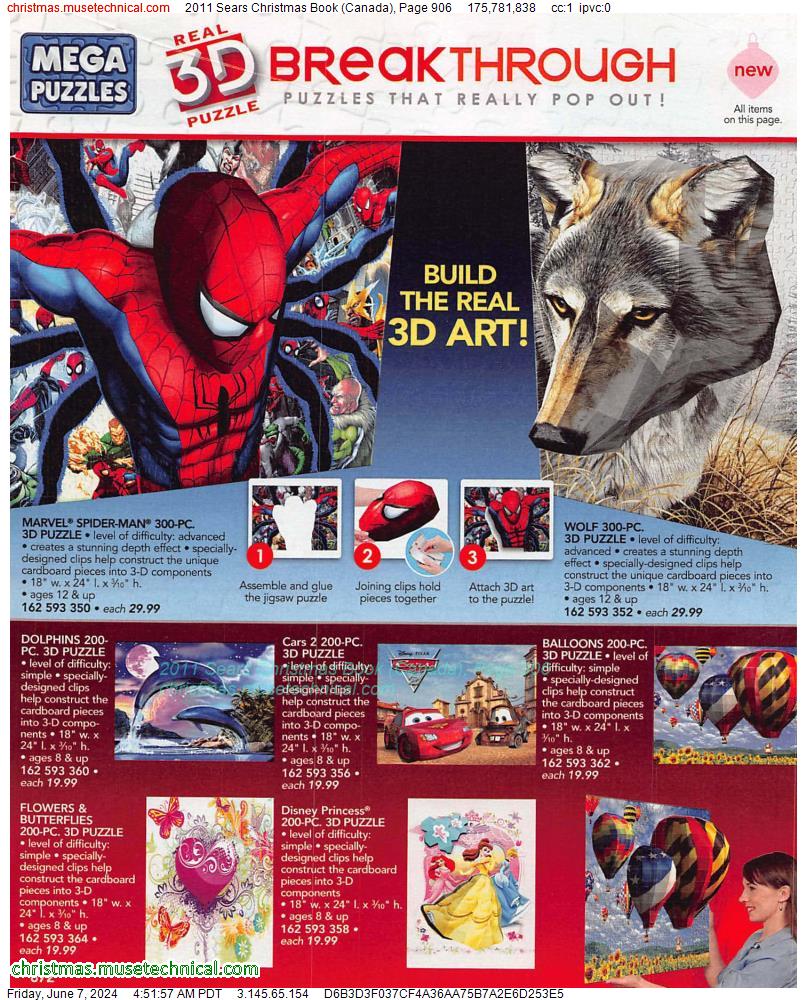 2011 Sears Christmas Book (Canada), Page 906