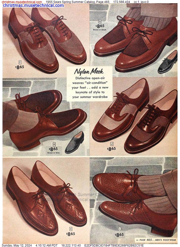1955 Sears Spring Summer Catalog, Page 465