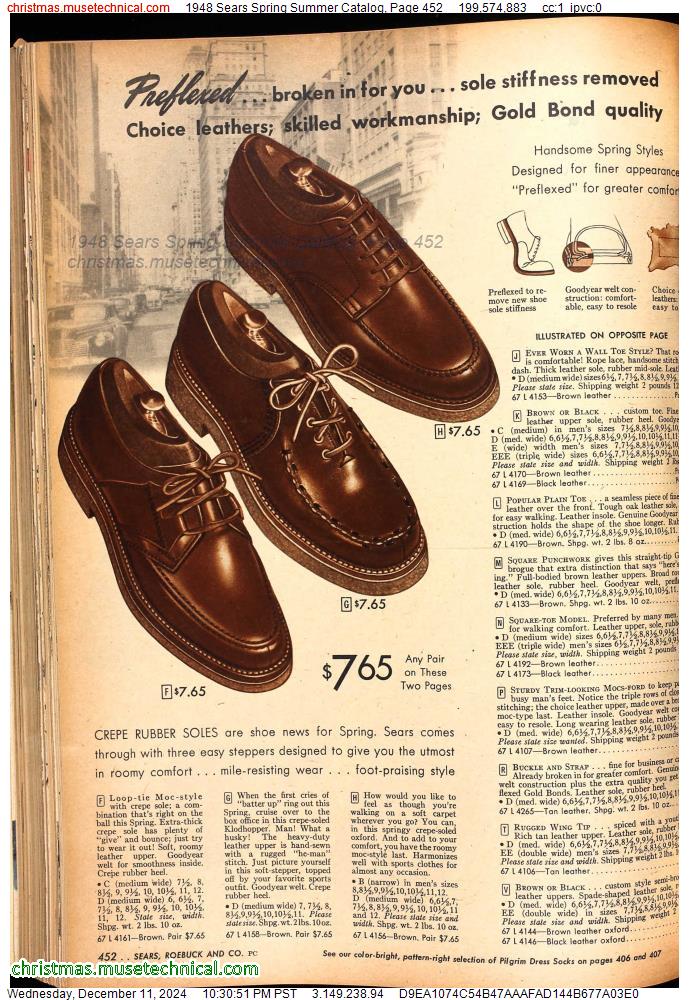 1948 Sears Spring Summer Catalog, Page 452