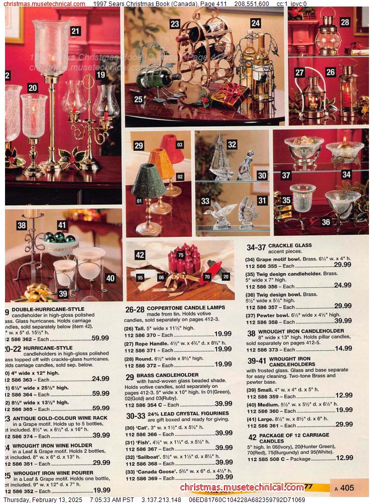 1997 Sears Christmas Book (Canada), Page 411