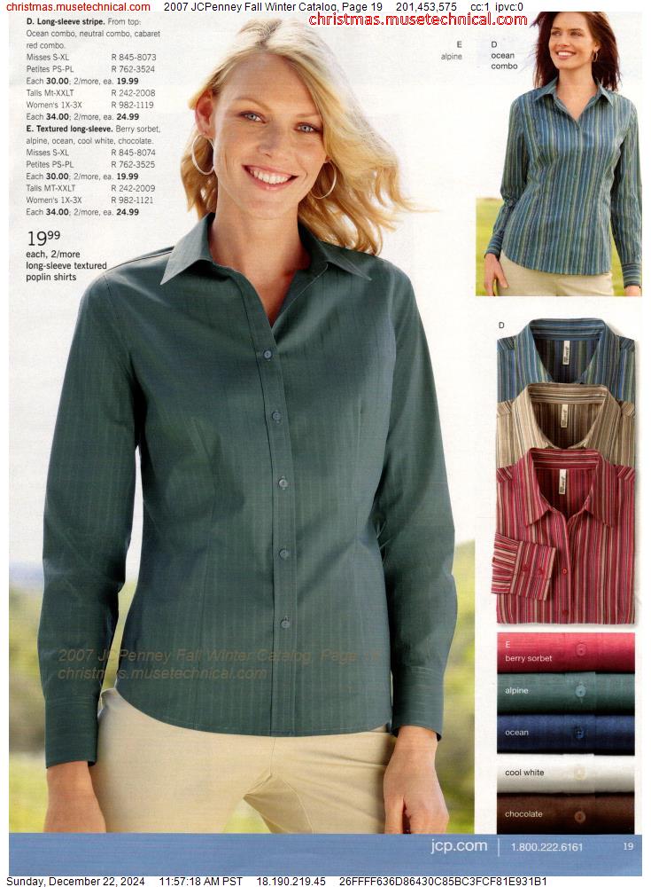 2007 JCPenney Fall Winter Catalog, Page 19