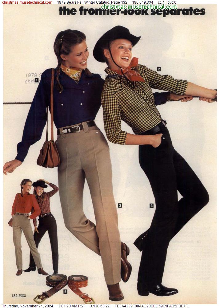 1979 Sears Fall Winter Catalog, Page 132