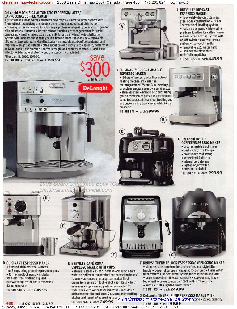 2008 Sears Christmas Book (Canada), Page 486