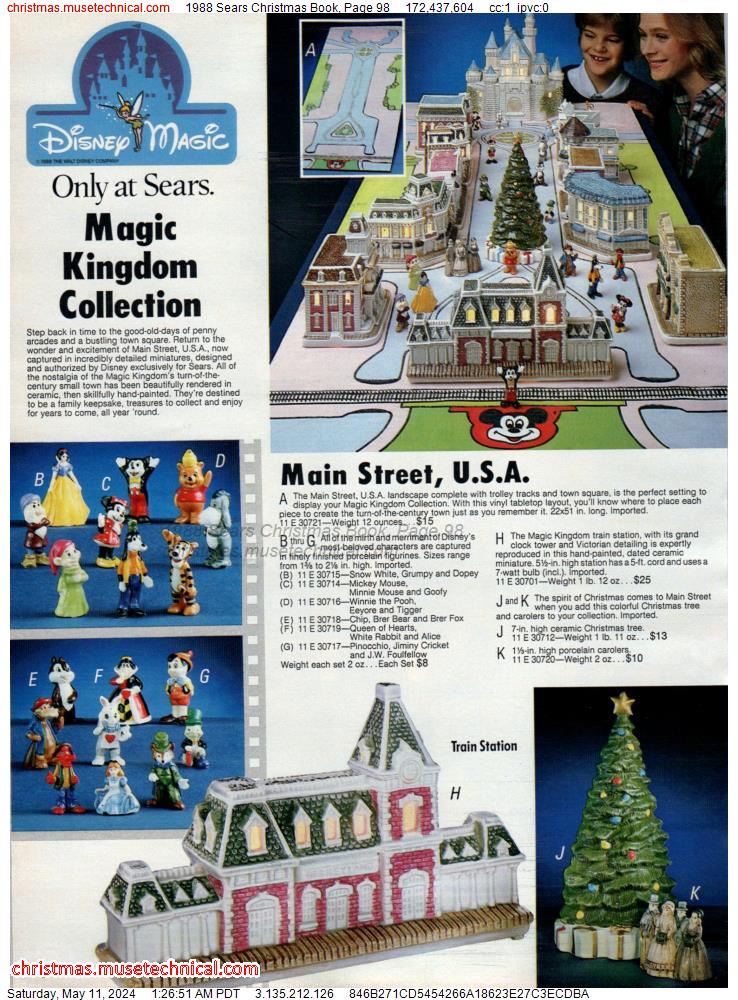 1988 Sears Christmas Book, Page 98