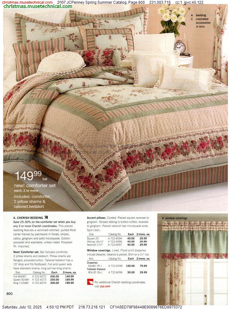 2007 JCPenney Spring Summer Catalog, Page 800