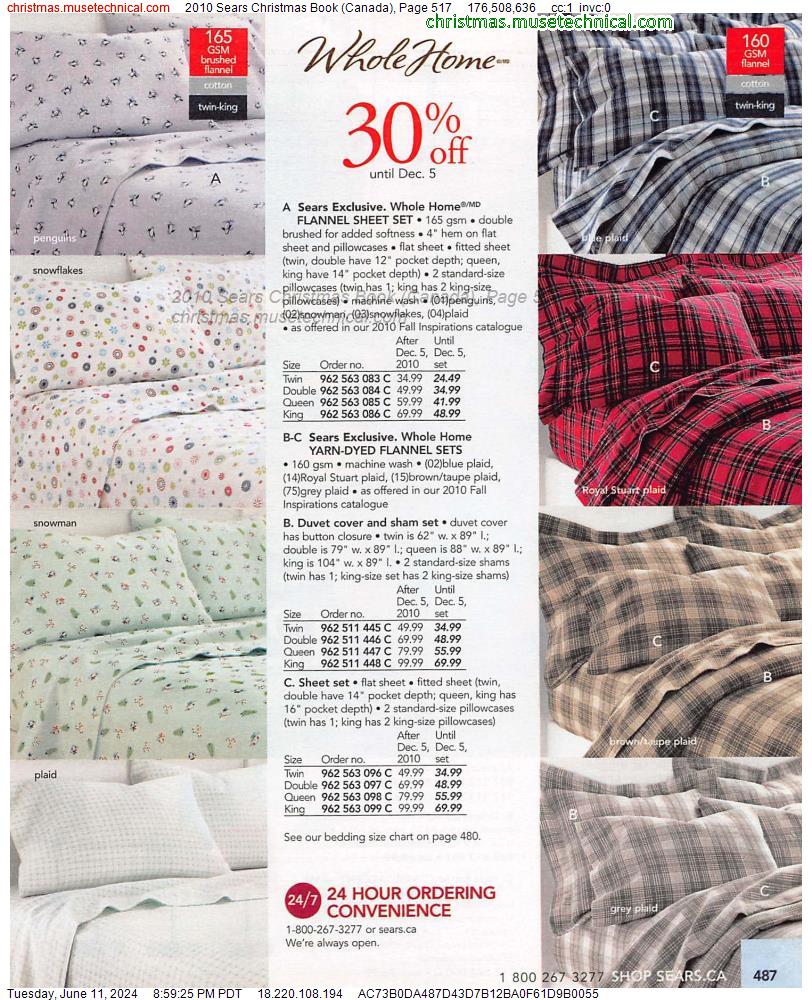 2010 Sears Christmas Book (Canada), Page 517