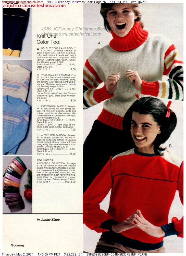 1980 JCPenney Christmas Book, Page 76