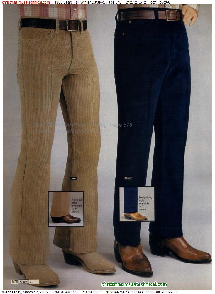 1980 Sears Fall Winter Catalog, Page 578