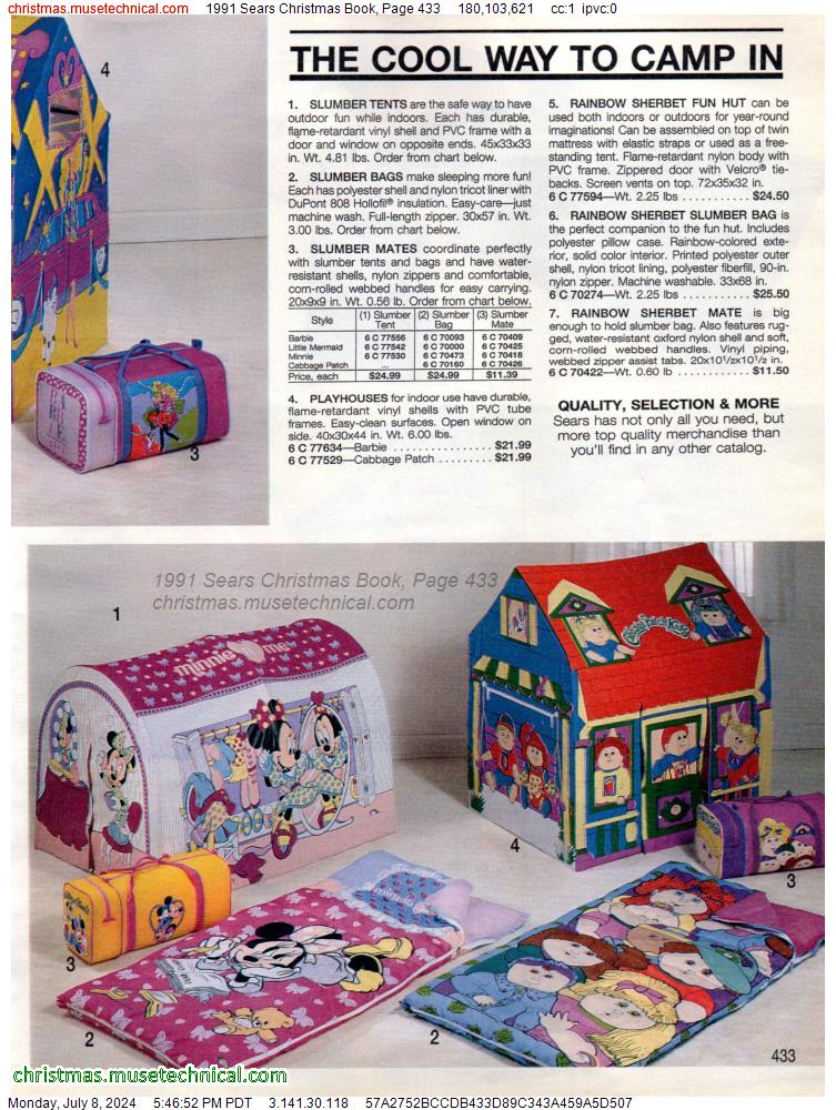 1991 Sears Christmas Book, Page 433