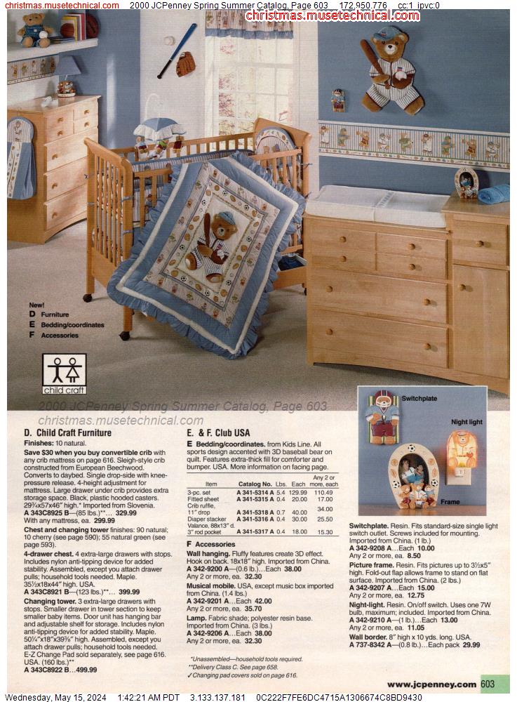 2000 JCPenney Spring Summer Catalog, Page 603