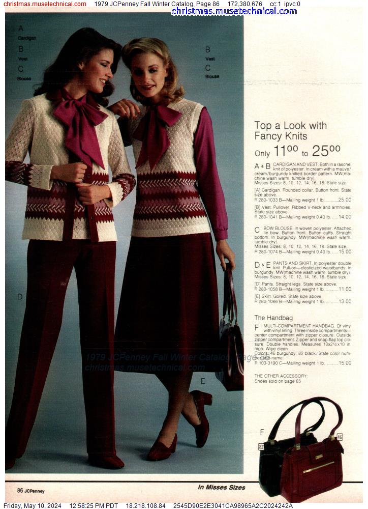 1979 JCPenney Fall Winter Catalog, Page 86