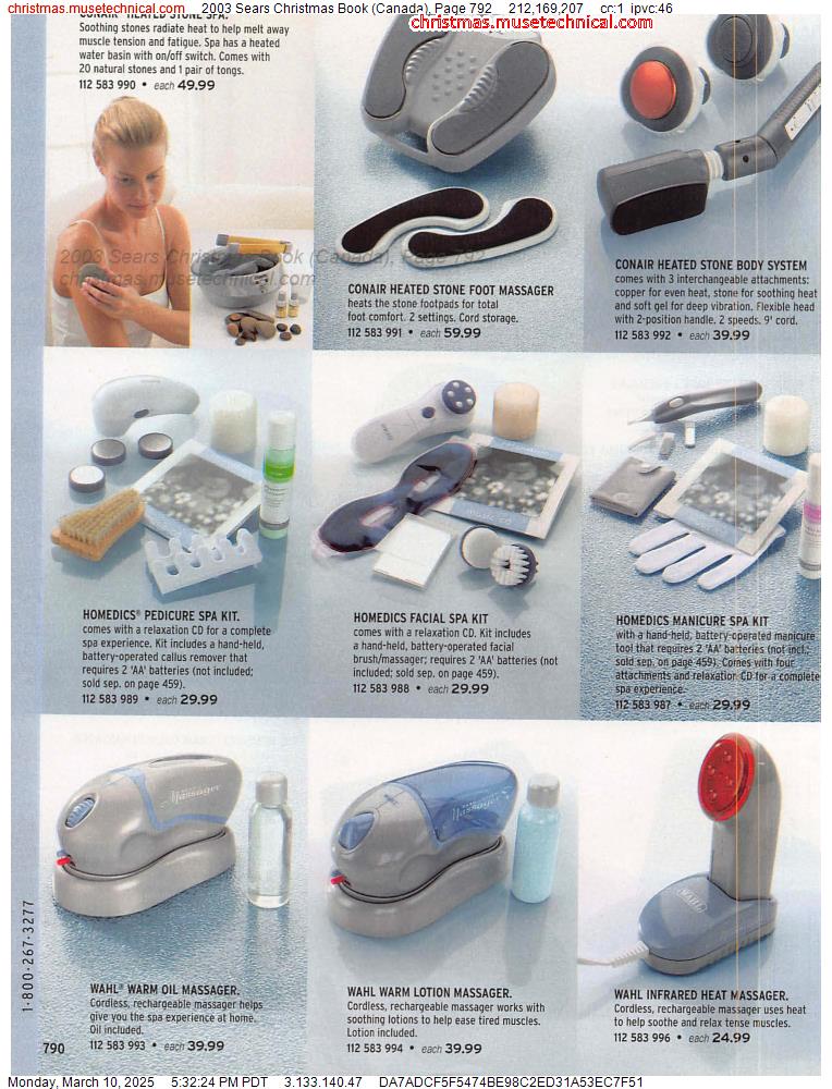 2003 Sears Christmas Book (Canada), Page 792