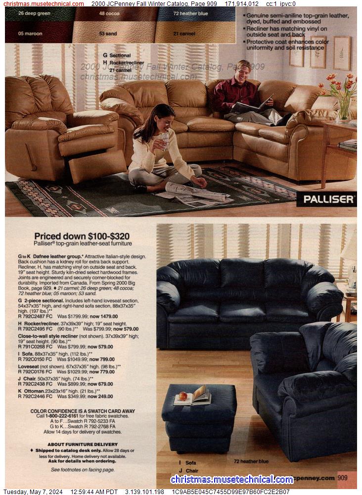 2000 JCPenney Fall Winter Catalog, Page 909