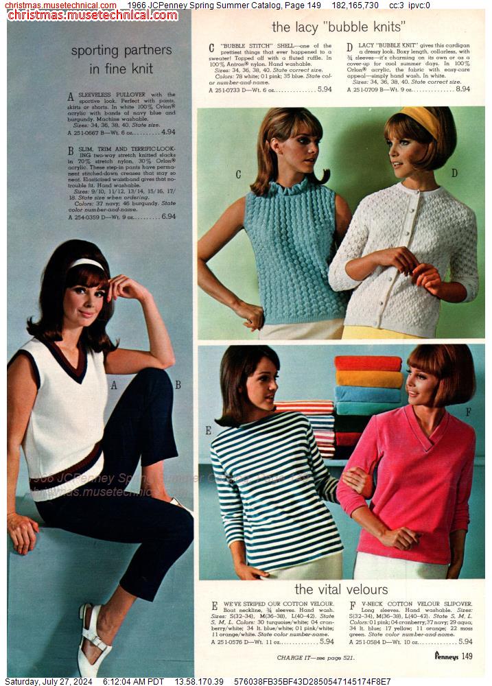 1966 JCPenney Spring Summer Catalog, Page 149