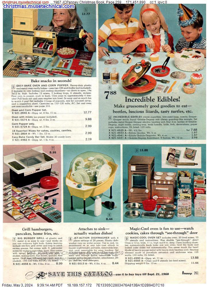 1967 JCPenney Christmas Book, Page 259