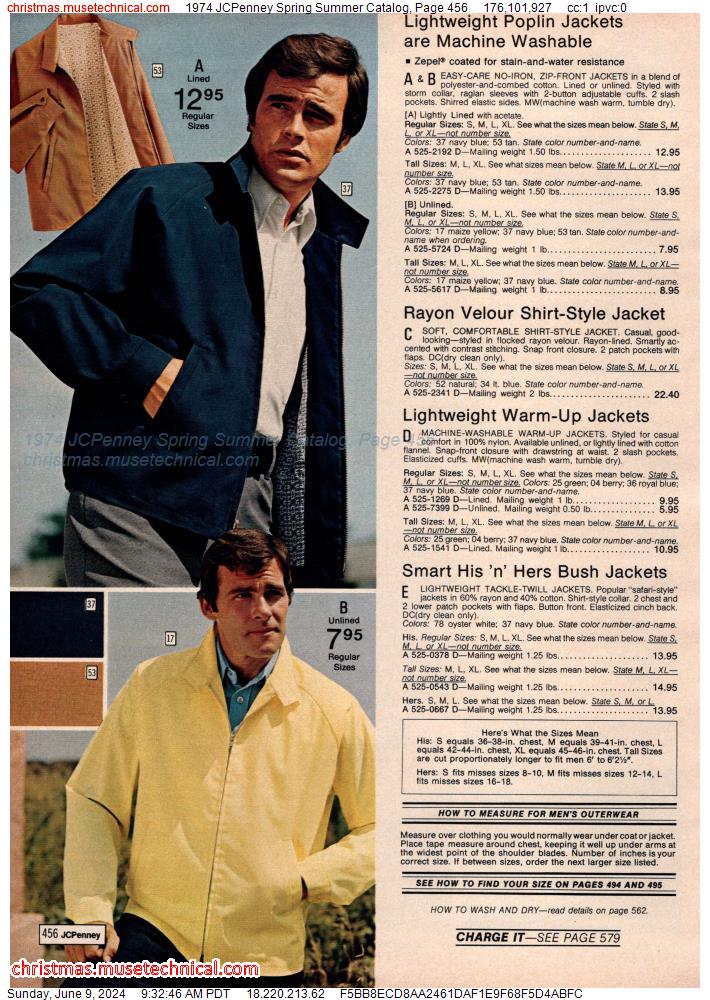 1974 JCPenney Spring Summer Catalog, Page 456