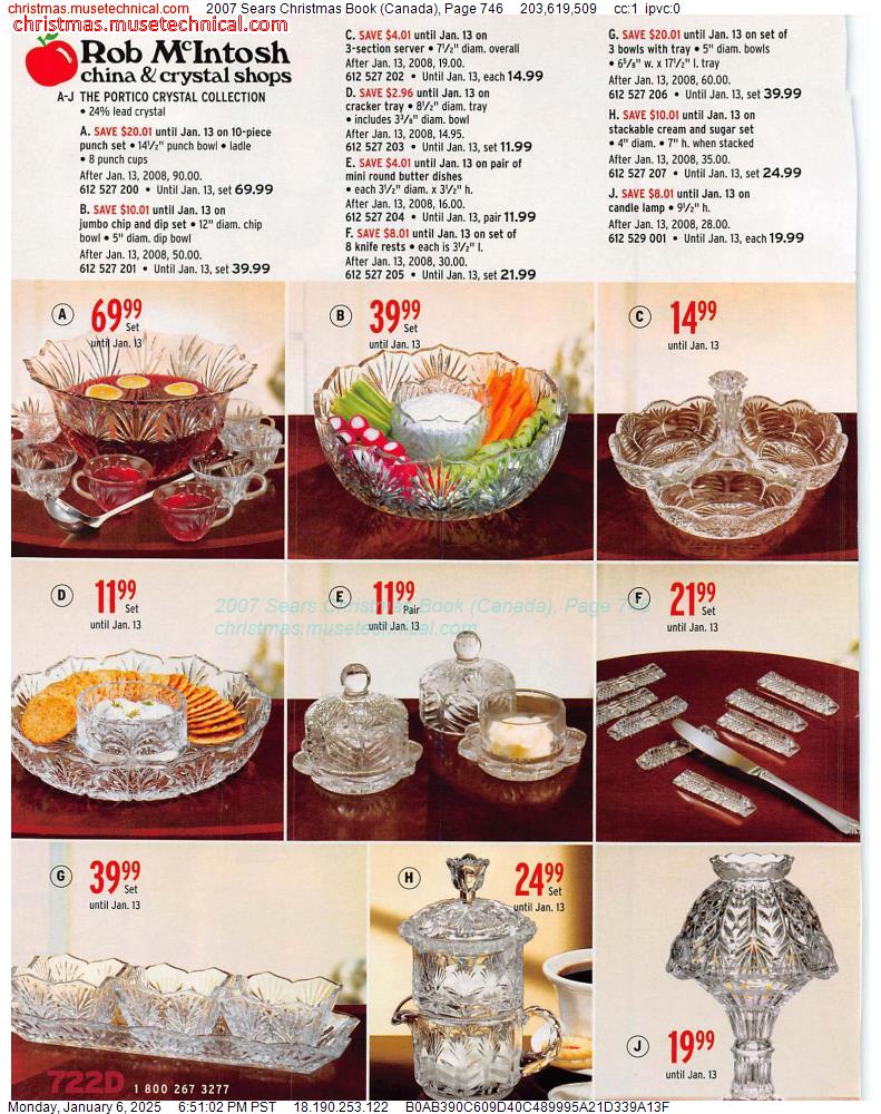 2007 Sears Christmas Book (Canada), Page 746