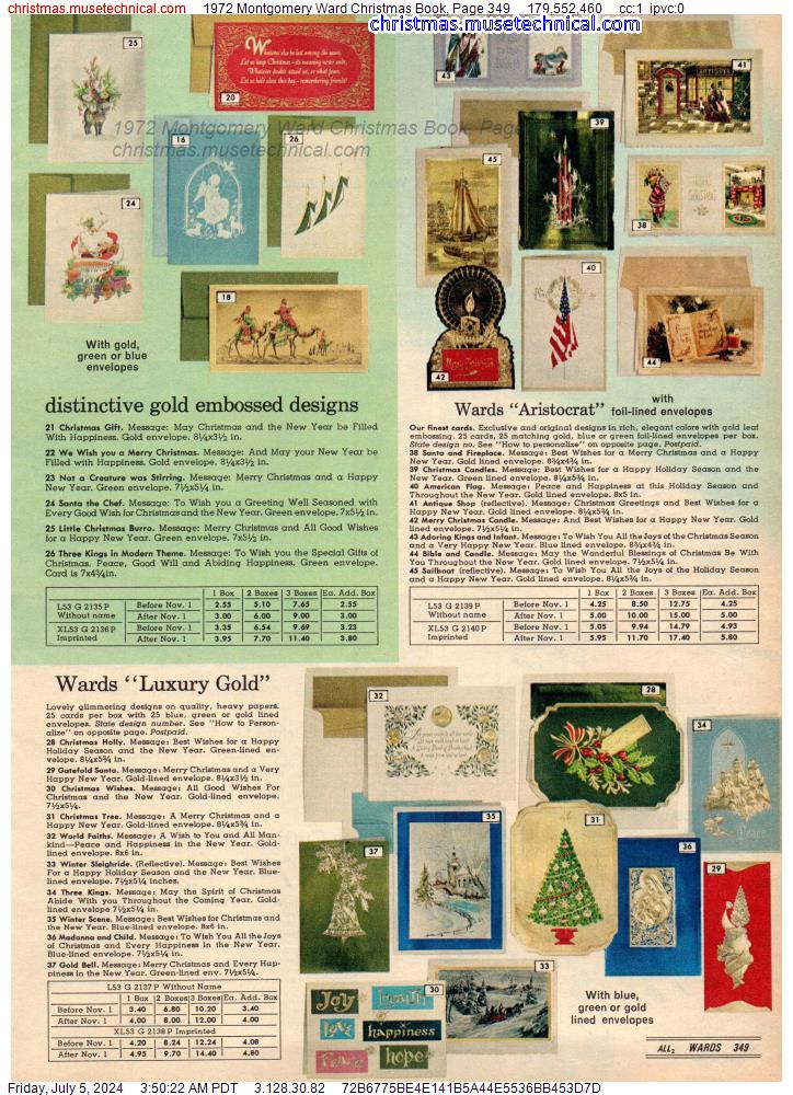 1972 Montgomery Ward Christmas Book, Page 349