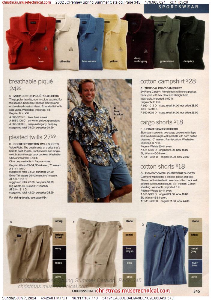 2002 JCPenney Spring Summer Catalog, Page 345