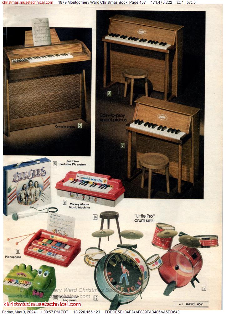 1979 Montgomery Ward Christmas Book, Page 457