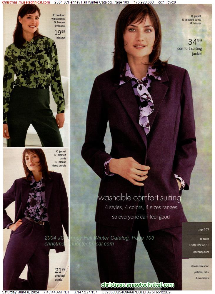 2004 JCPenney Fall Winter Catalog, Page 103