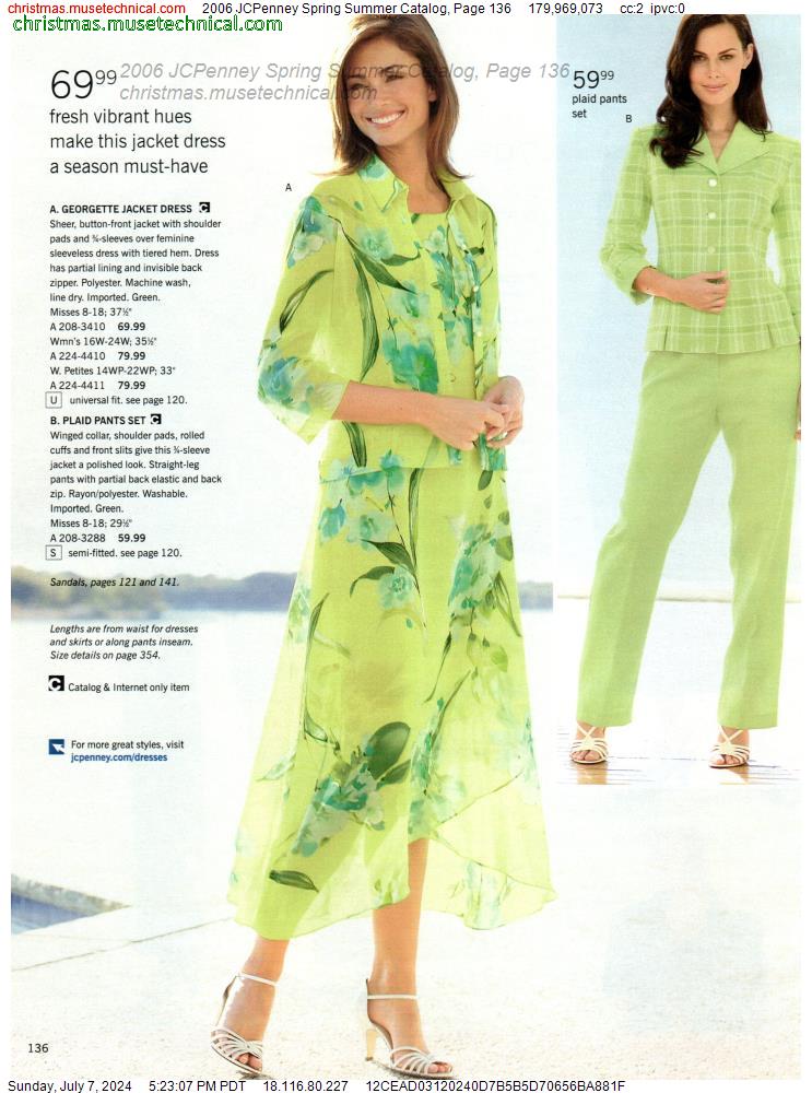 2006 JCPenney Spring Summer Catalog, Page 136