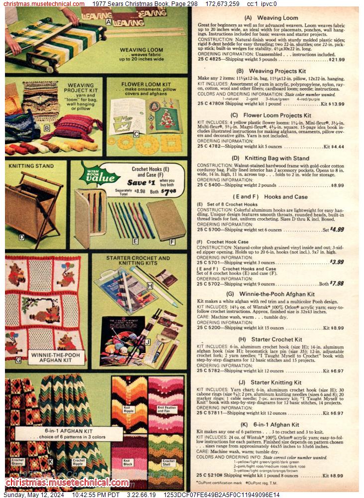 1977 Sears Christmas Book, Page 298