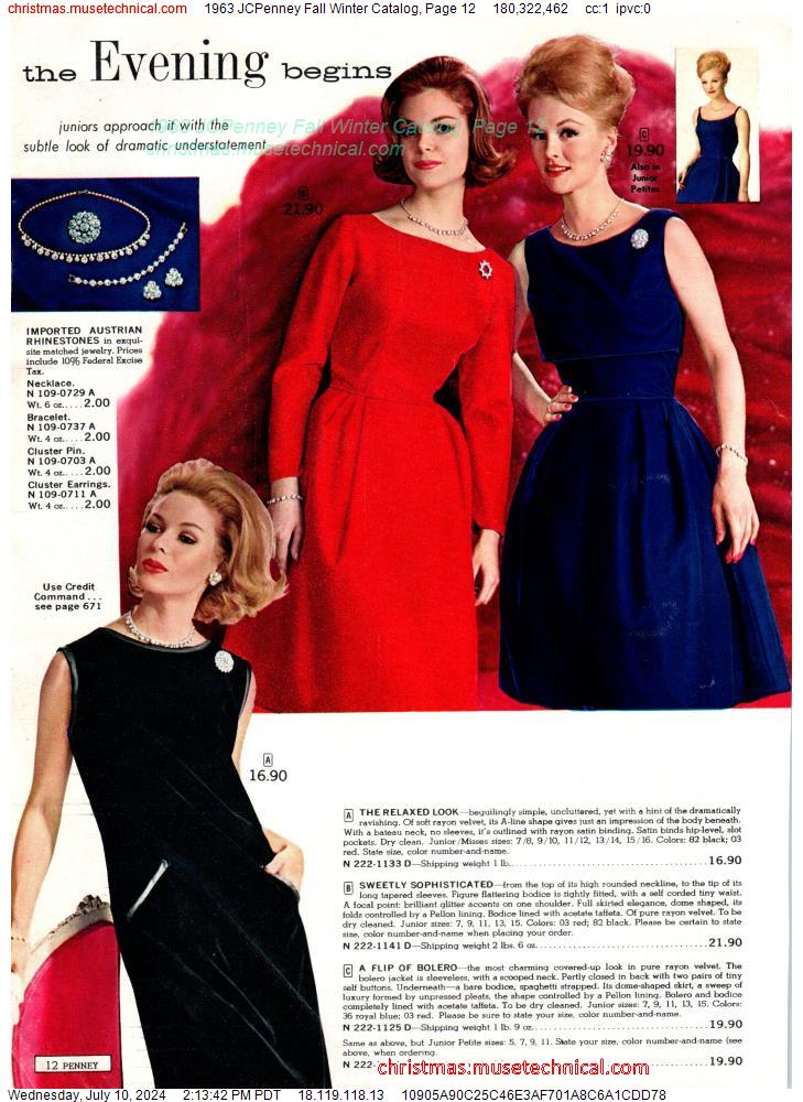 1963 JCPenney Fall Winter Catalog, Page 12