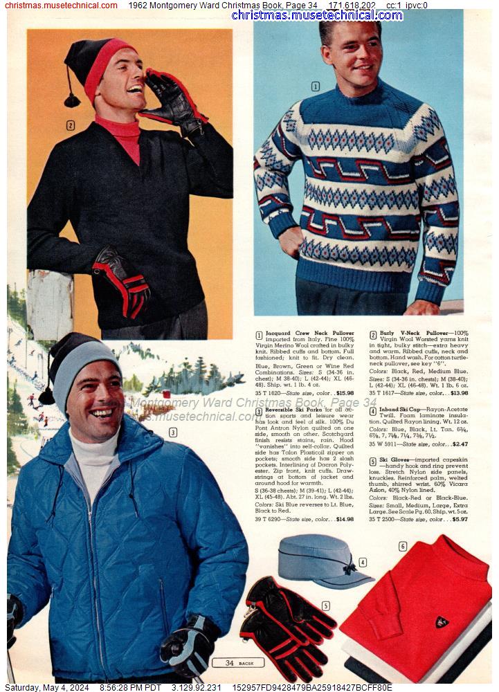 1962 Montgomery Ward Christmas Book, Page 34
