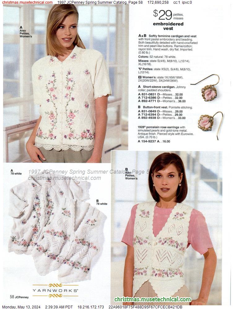 1997 JCPenney Spring Summer Catalog, Page 58
