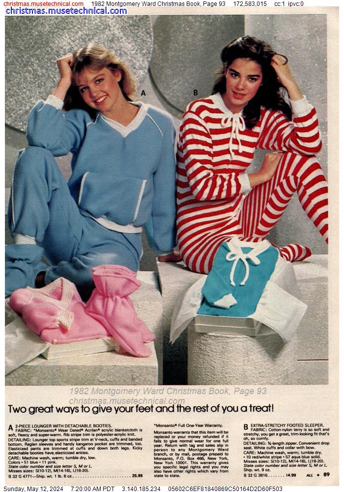1982 Montgomery Ward Christmas Book, Page 93