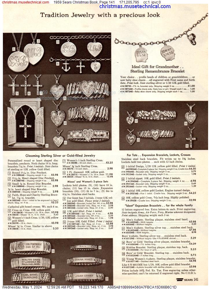 1959 Sears Christmas Book, Page 141