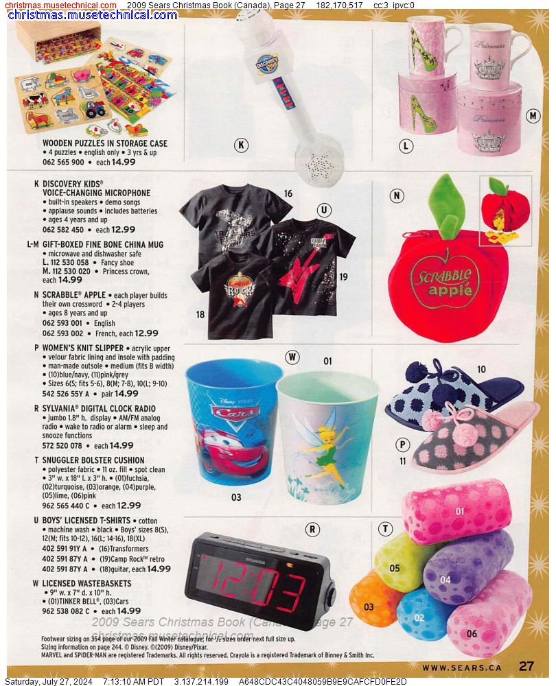 2009 Sears Christmas Book (Canada), Page 27