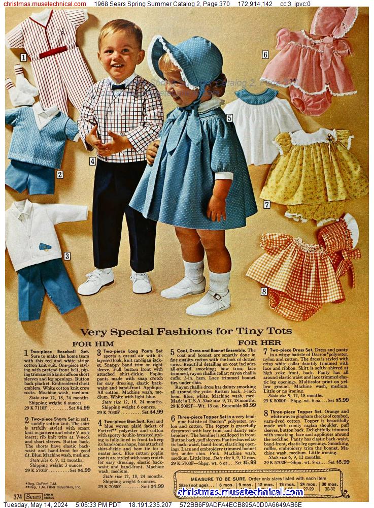 1968 Sears Spring Summer Catalog 2, Page 370